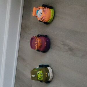 Just B You Brand Pull Back & Go Rubber Cars Colorful Animal-Themed Toy Cars Lot